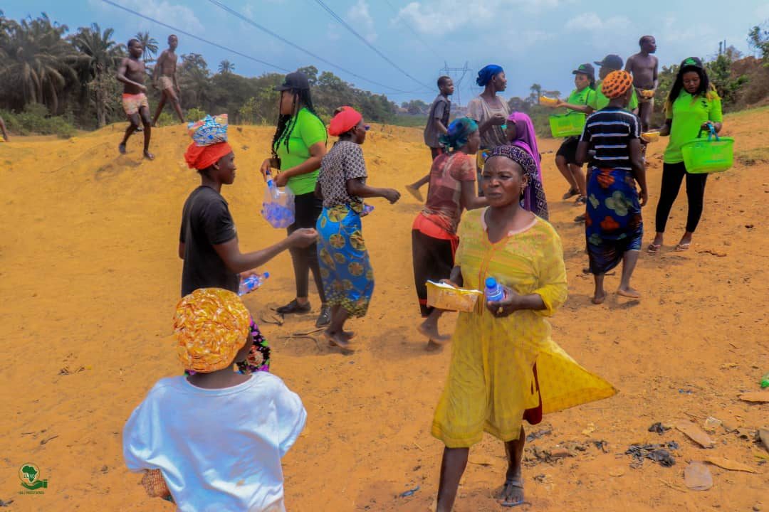 LLPA volunteers at a community outreach